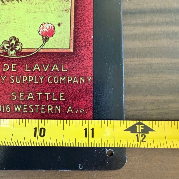 Vintage De Laval Cream Separators Metal Sign 11 3/4 x 17 3/4 Dairy Farm Repro - Picture 5 of 6